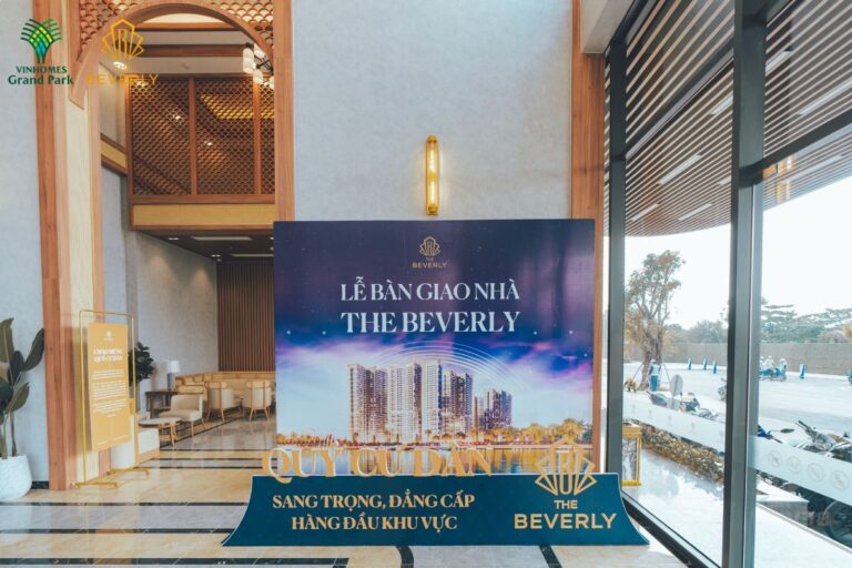 Bàn giao căn hộ The Beverly: Cập nhật tiến độ & những điều cần biết
