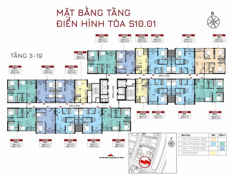 Căn hộ S10 The Origami Vinhomes Grand Park: Giá tốt, Thiết kế thông minh