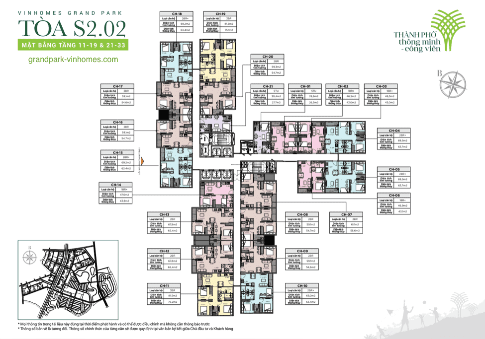 Căn hộ Vinhomes Grand Park S2.02: Giá tốt, View đẹp, Đầy đủ tiện ích