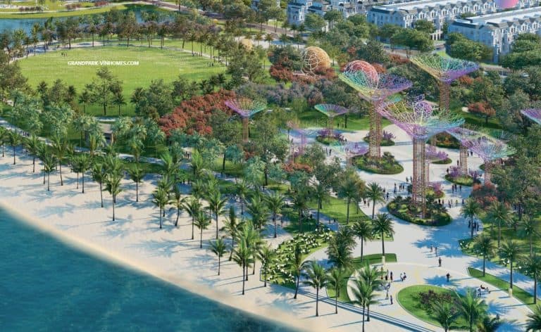 Công Viên Ánh Sáng Vinhomes Grand Park: Không Gian Sống Động Lực Tại TP.HCM