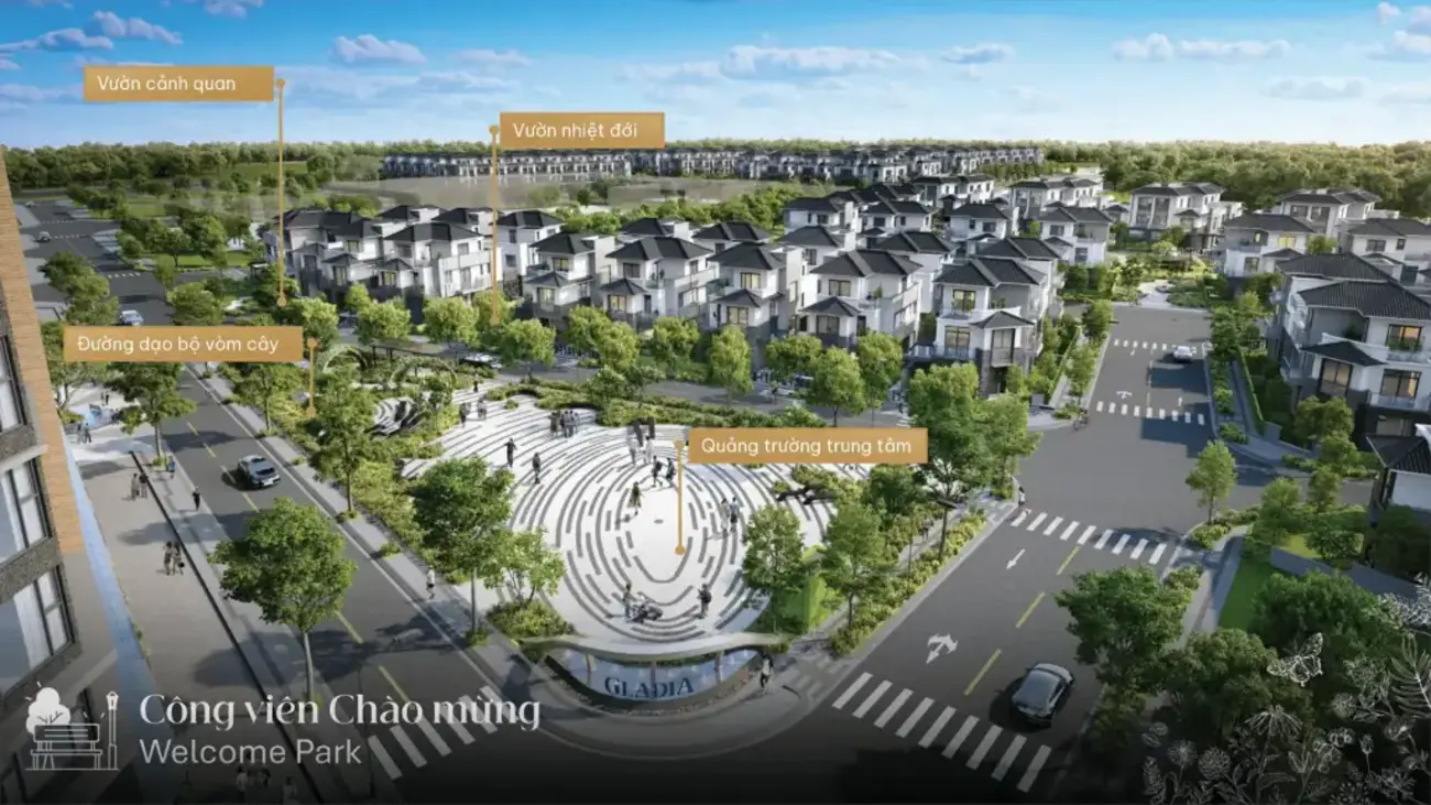7 đặc điểm xanh cho cuộc sống bền vững tại Gladia The Waters