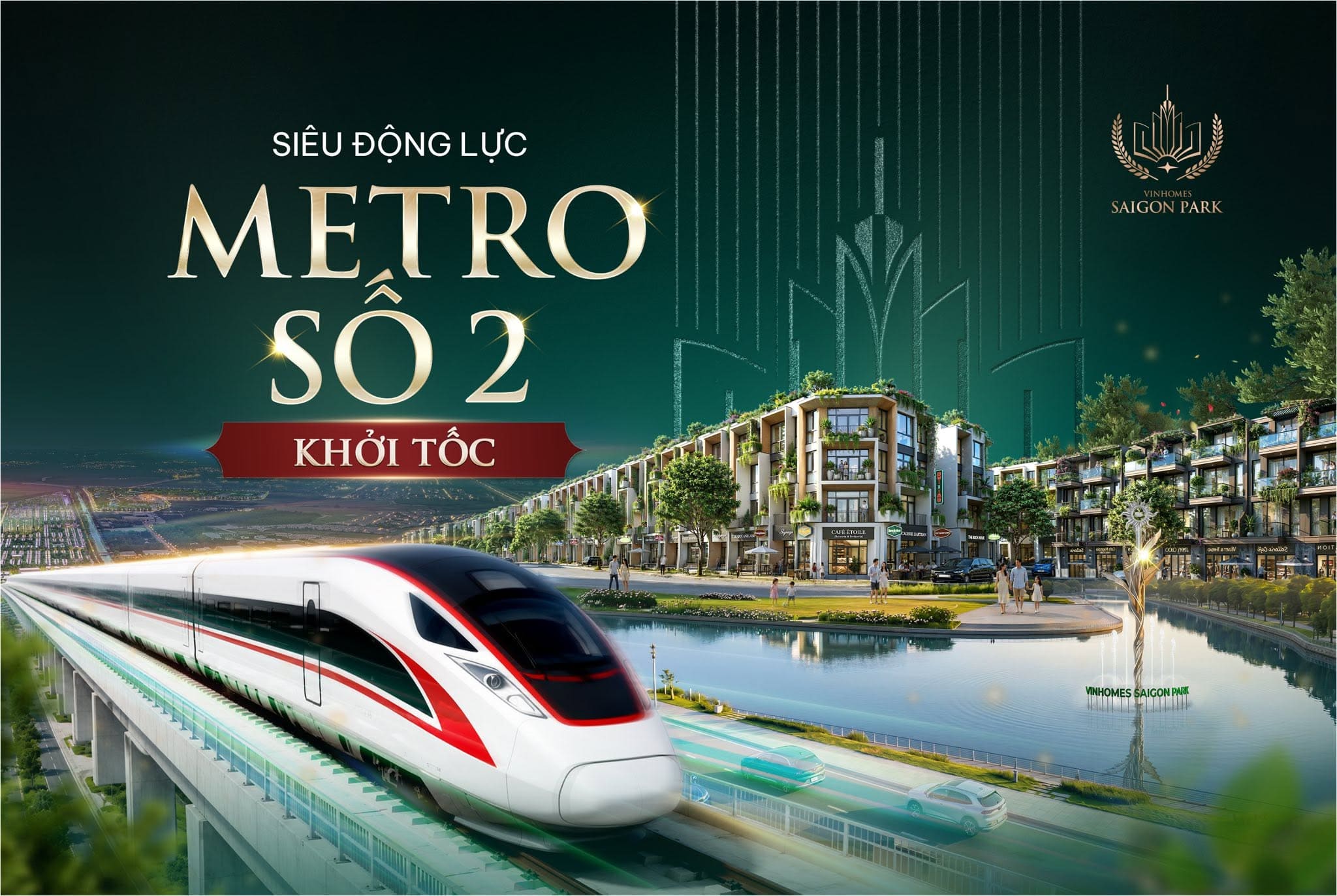 Cơ hội đầu tư bất động sản trục Tây Bắc TP.HCM nhờ Metro số 2