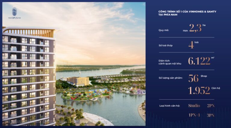 Giá The Opus One 2024: Cập nhật mới nhất, mua bán căn hộ trực tiếp