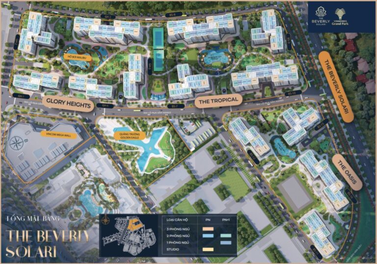 Mặt bằng The Beverly Solari: Xem chi tiết, lựa chọn căn hộ phù hợp