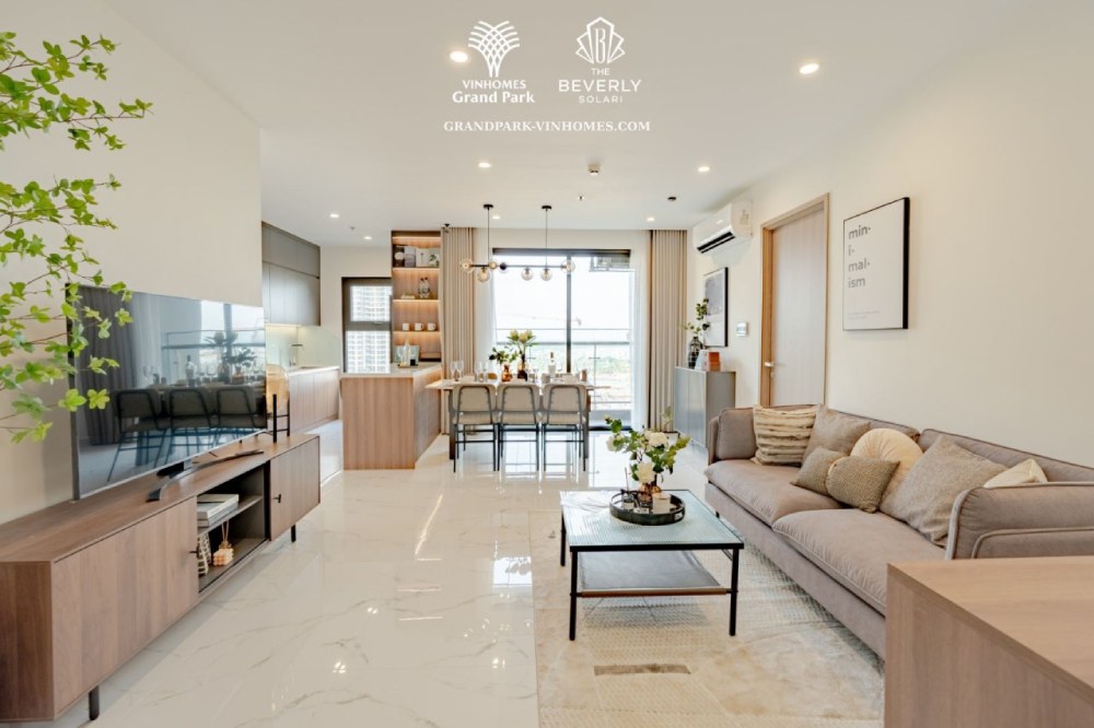 Nhà Mẫu The Beverly Solari: Trải nghiệm sống chuẩn resort ngay tại trung tâm