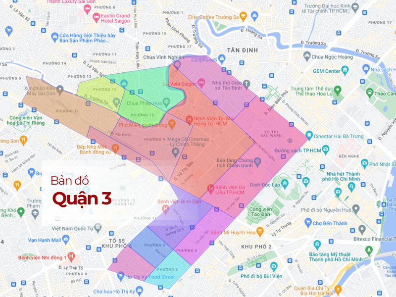 Quận 3 TP.HCM: Tìm hiểu khu vực nào phù hợp với lối sống của bạn?