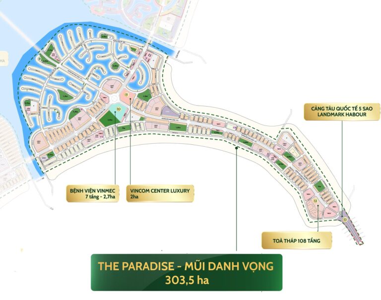 Khám phá The Paradise Cần Giờ tại dự án Vinhomes Green Paradise