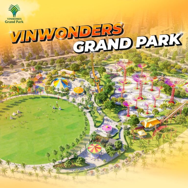 VinWonders Grand Park: Giá vé, Bản đồ, Trải nghiệm Vui Chơi Đáng Nhớ